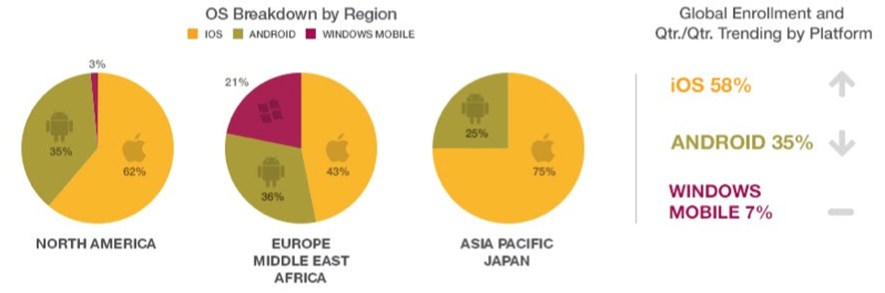 Citrix Report- iOS Continues to Dominate Enterprise